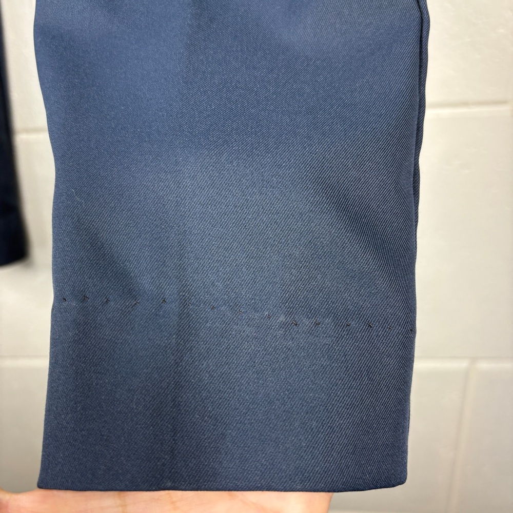 G/Fore Mens Chino Golf Performance Pants Size 30 Navy Blue Classic Tapered - Picture 4 of 11
